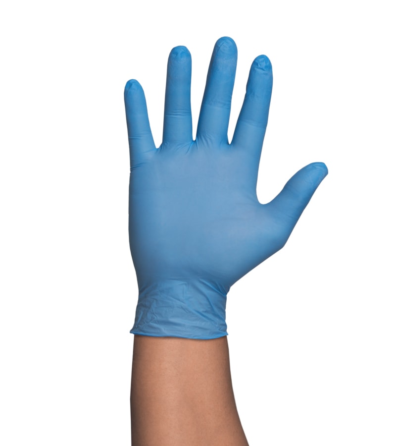 Nitrile rubber glove deals